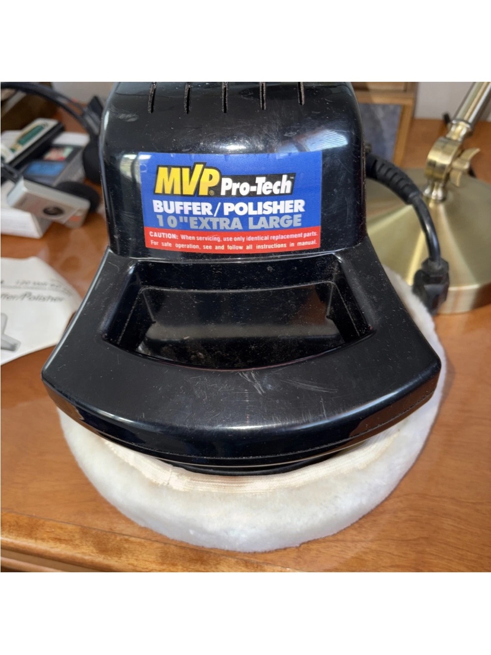 MVP Buffer Polisher 1-4500 10" Orbital Buffer/Polisher in Black